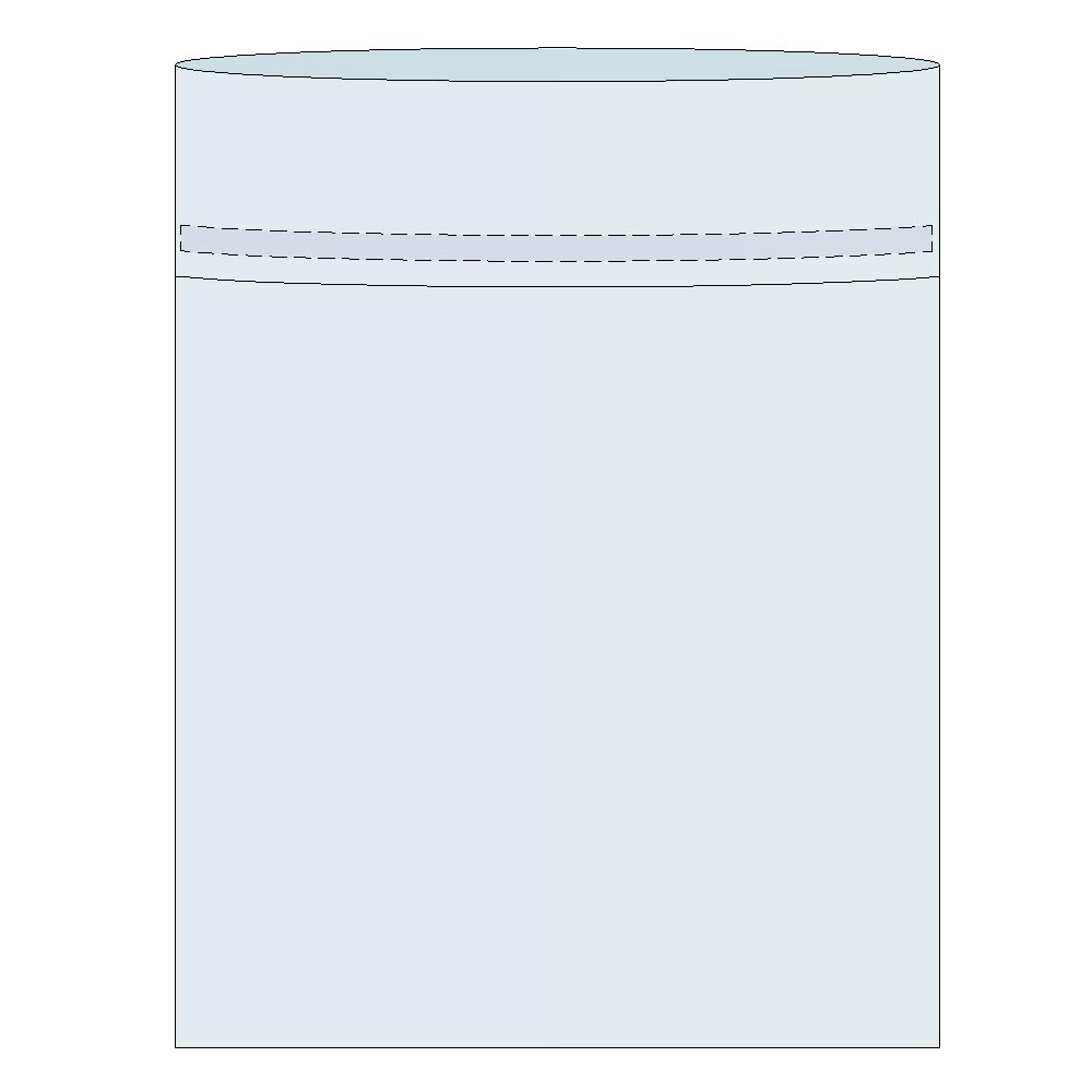 X-Ray Cassette Cover, Cuffed w/ Adhesive Closure