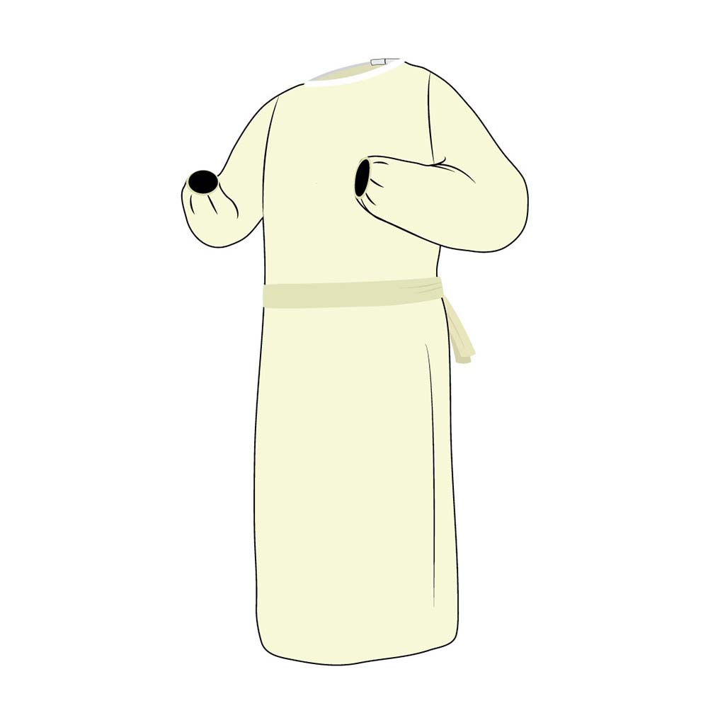 AAMI Level 1 Isolation Gown