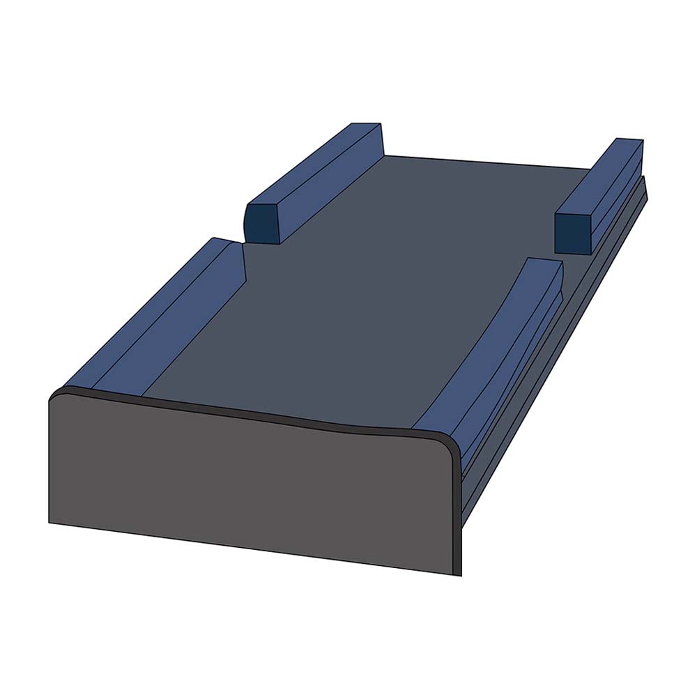 Raised Perimeter Foam Mattress