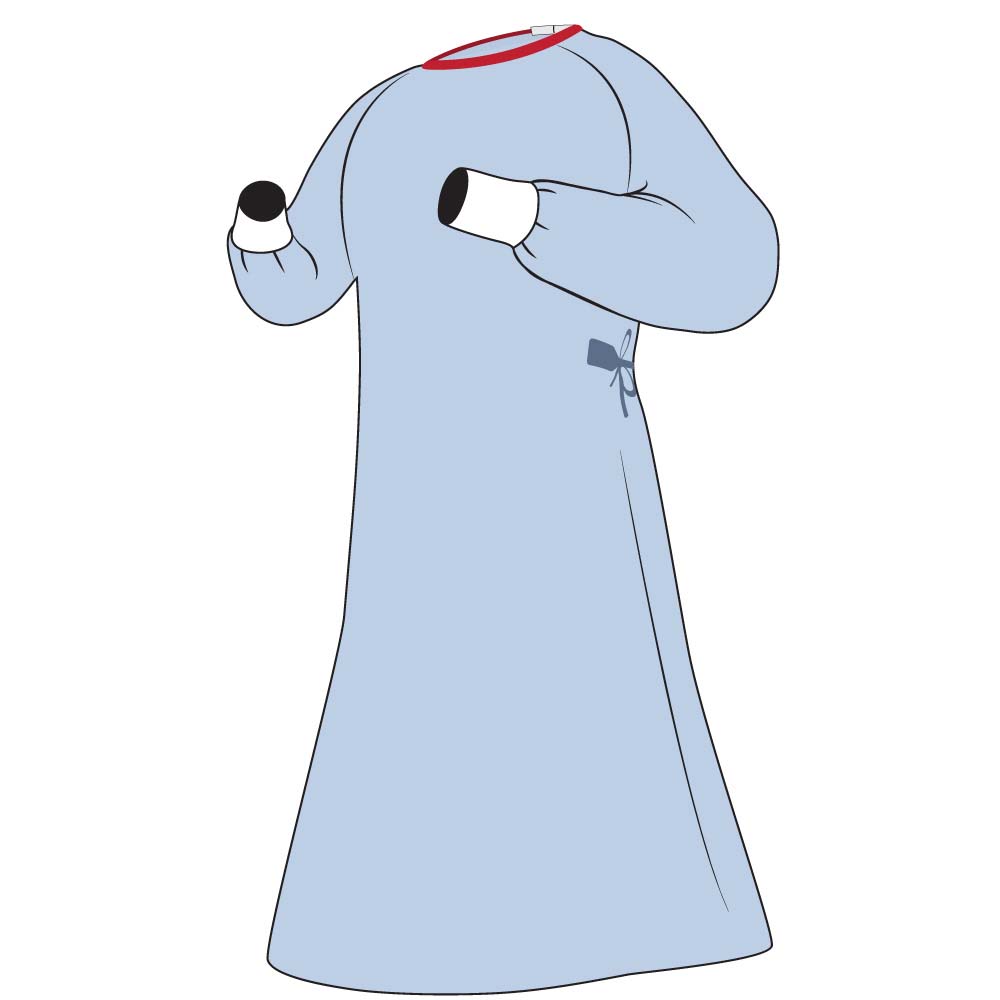 RoyalGuard<sup>®</sup> Breathable High-Performance Surgical Gown, A-Frame